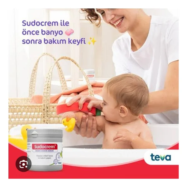 Sudocrem 400+125 Gr Bebek Bakım Kremi - Görsel 2