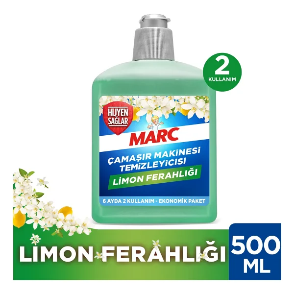 Marc Limon Çamaşır Makinesi Temizleyici 500 Ml - Görsel 2