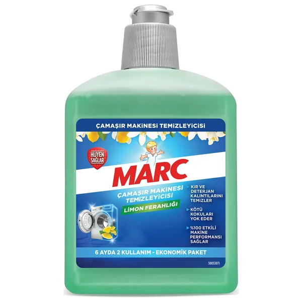Marc Limon Çamaşır Makinesi Temizleyici 500 Ml - Görsel 3