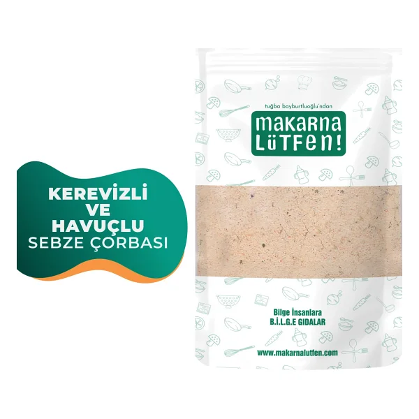 Makarna Lütfen Kerevizli ve Havuçlu Sebze Çorbası 50 gr - Görsel 3