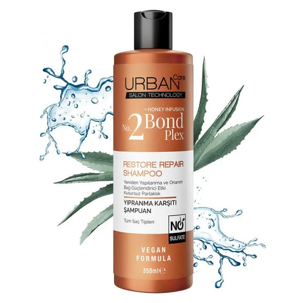 Urban Care No:2 Bond Plex 350 Ml Sülfatsız Şampuan - Görsel 2