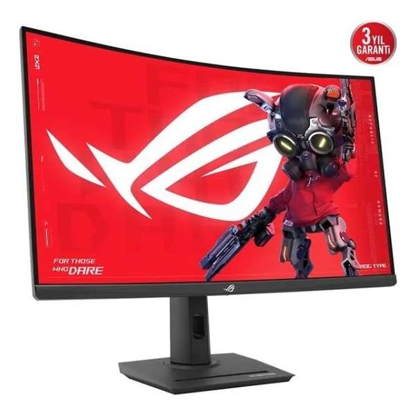 Asus Rog Strix Xg32wcms 31.5" 1 Ms 2k Curved 280 Hz Oyuncu Monitörü - Görsel 2