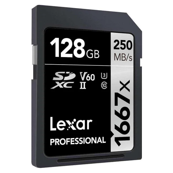 Lexar Professional 1667x Lsd128cbna1667 Class 10 Uhs-Iı U3 V60 128 GB Hafıza Kartı - Görsel 4
