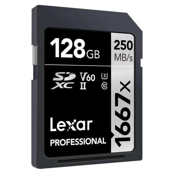 Lexar Professional 1667x Lsd128cbna1667 Class 10 Uhs-Iı U3 V60 128 GB Hafıza Kartı - Görsel 6
