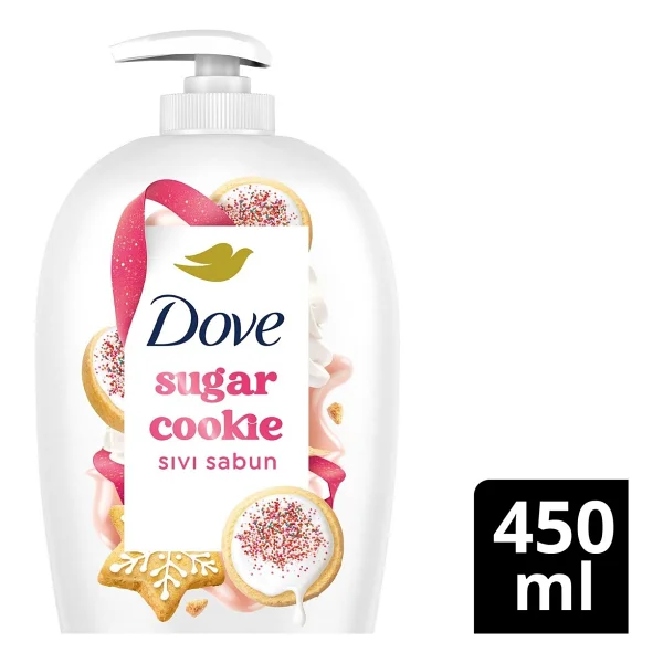 Dove Sugar Cookie Sıvı Sabun 450 Ml - Görsel 6