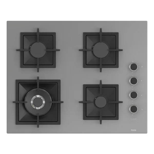 Ferre Fryart Sc Serisi Wok'lu Gri 3'lü Ankastre Set ( Xe63cpr-Sc408-D065 ) - Görsel 3