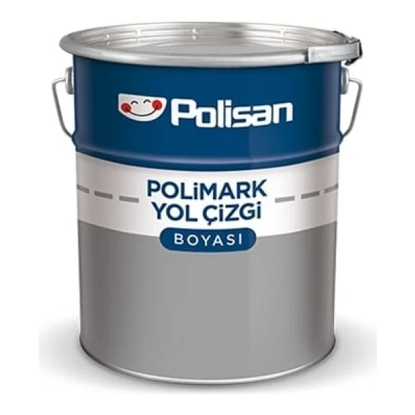 Polisan Polimark Yol Çizgi Boyası Beyaz 20 Kg - Görsel 2