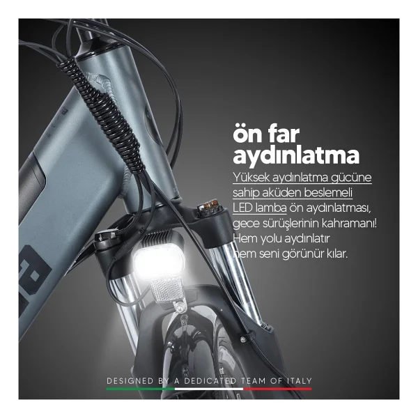 Strada E-Vivo 250 W Elektrikli Bisiklet - Görsel 9