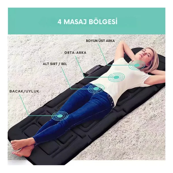 Robx S607 Isıtmalı Masaj Minderi - Görsel 6