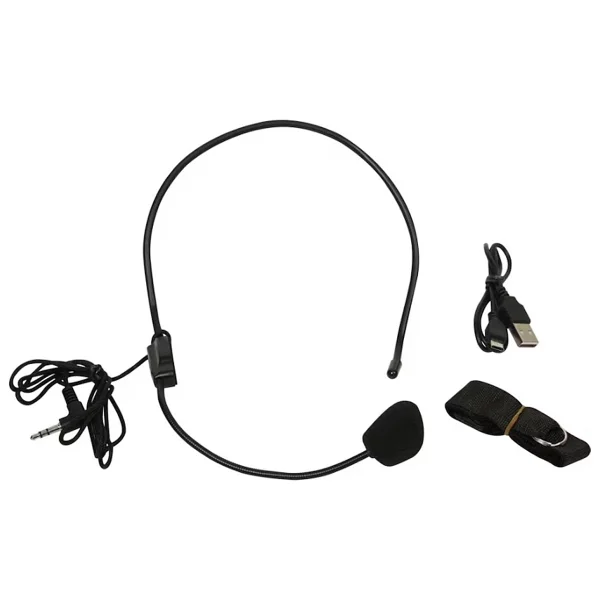 Subzero Ktx 1601 Mikrofonlu Rehber Öğretmen Amfisi USB/Tf/Aux Fm Destekli Hoparlör - Görsel 4