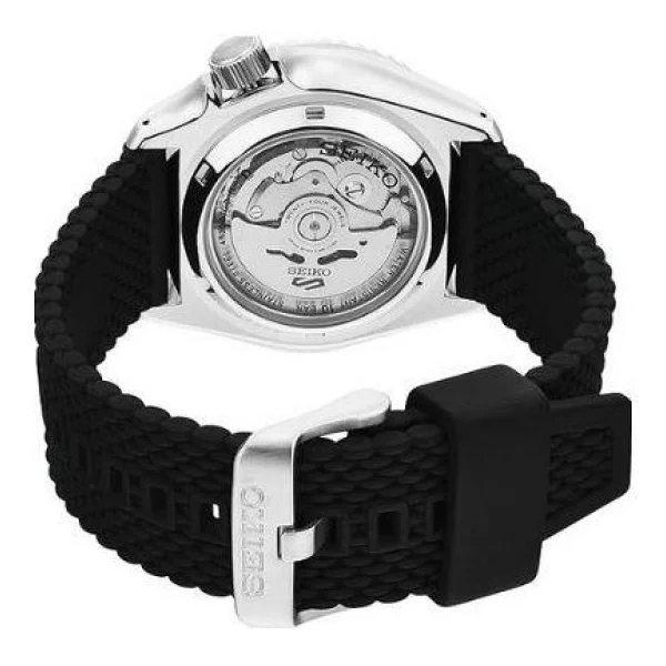 Seiko 5 Sports Skx Srpd71k2 Kumaş Kordon Mavi Erkek Kol Saati - Görsel 5