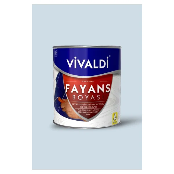 Vivaldi Fayans Boyası - Astar Ve Vernik Gerektirmeyen Boya - 5lt - Beyaz - 5 Lt - Görsel 8