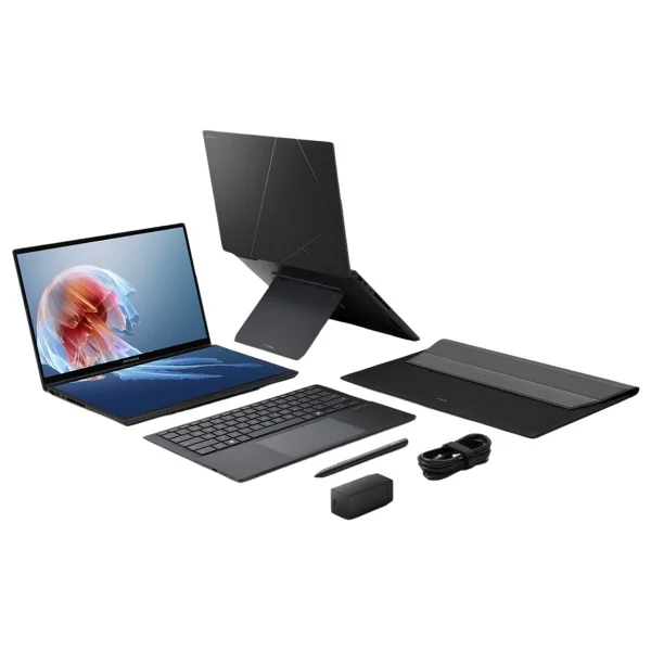 Asus Zenbook Duo Ux8406ca-Pz210w Ultra 9 285h 32 GB 2 TB SSD Arc 140t 14" W11h İkisi Bir Arada Notebook - Görsel 9