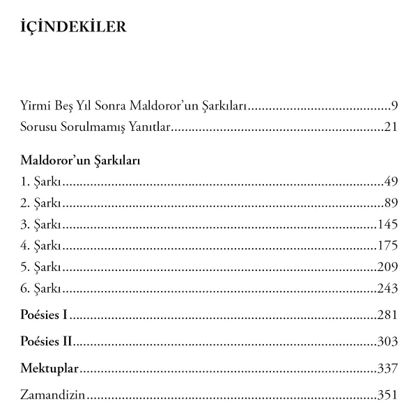 Maldoror'un Şarkıları - Comte De Lautreamont - Görsel 3