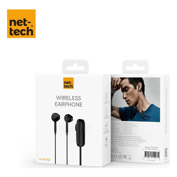 Nettech NT-BTH23 Boyun Askılı Kulak İçi Bluetooth Kulaklık - Görsel 5