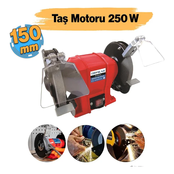Euromax Emx 71003 250 W Taş Motoru - Görsel 6