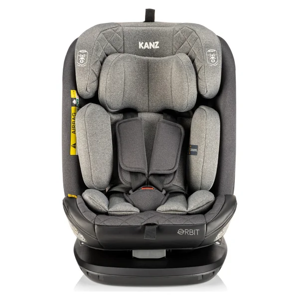 Kanz Orbit I-Size Gri 0-36 Kg Oto Koltuğu - Görsel 6