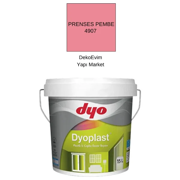 Dyo Dyoplast 15 Lt Plastik İç Cephe Boyası - Görsel 5