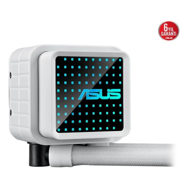 Asus Prime Lc 360 Argb White Edition 360 Mm İşlemci Sıvı Soğutucu - Görsel 6
