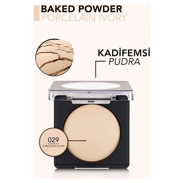 Flormar Yüksek Pigmentli & Yarı Mat Bitişli Fırınlanmış 9 Gr Kompakt Pudra - Görsel 4