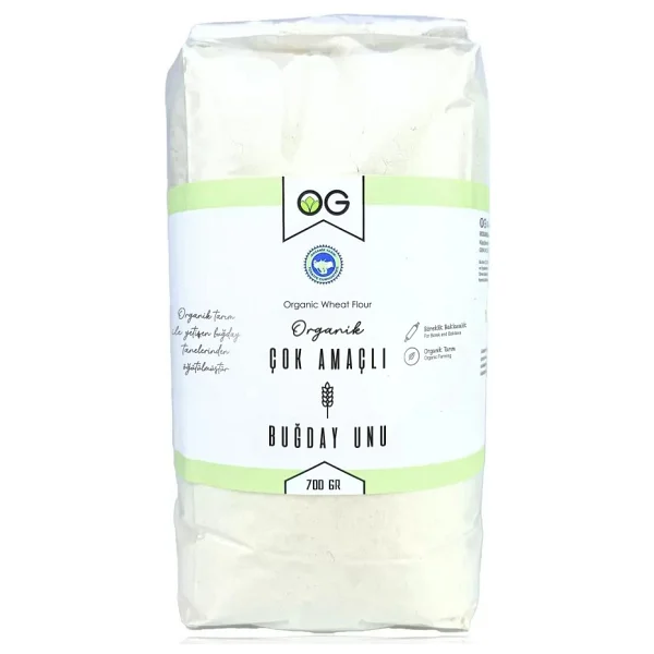 Og Natural Organik Çok Amaçlı Buğday Unu 700 Gr - Görsel 5