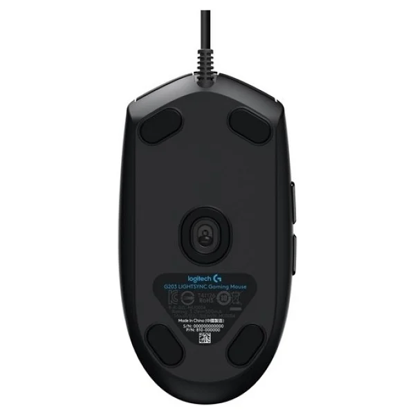 Logitech G203 Lightsync 910-005796 Siyah Kablolu Oyuncu Mouse - Görsel 3