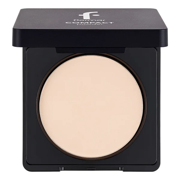 Flormar Yüksek Pigmentli & Yarı Mat 095 Light Porcelain Beige 11 gr Kompakt Pudra - Görsel 3