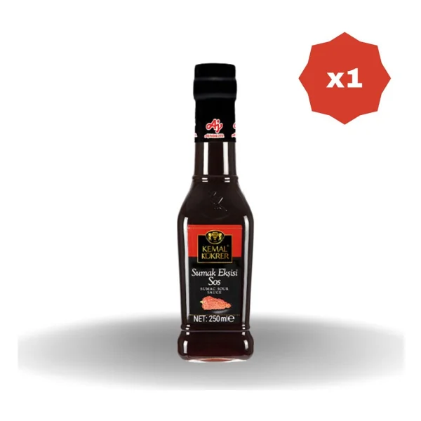 Kemal Kükrer 250 Ml Cam Sumak Ekşili Sos - Görsel 2