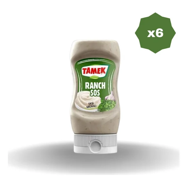 Tamek Ranch Sos 220 Gr 6'lı - Görsel 2