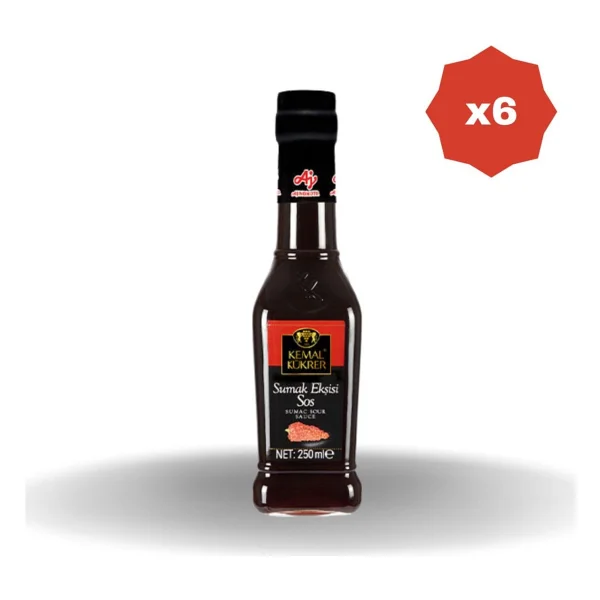 Kemal Kükrer Sumak Ekşisi Sos Cam 250 Ml - (6 Adet) - Görsel 2