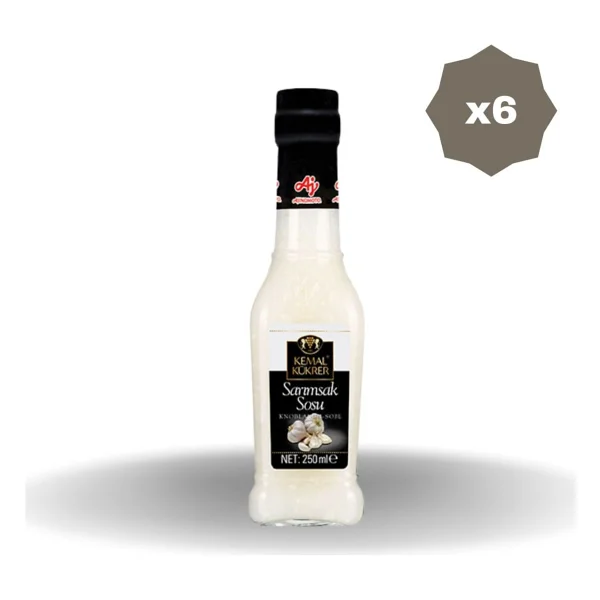 Kemal Kükrer Sarımsak Sosu 250 Ml - (6 Adet) - Görsel 2