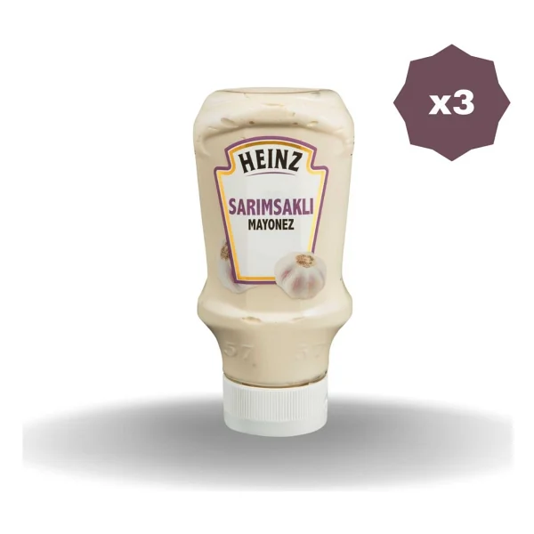 Heinz Heinz Sarımsaklı Mayonez 400 Gr X 3 Adet - Görsel 2