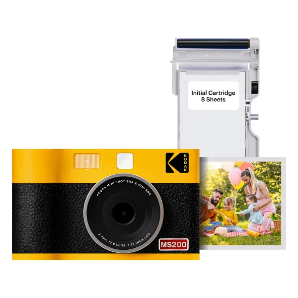 Kodak Mini Shot 2 Era Sarı Instant Dijital Fotoğraf Makinesi - Görsel 5