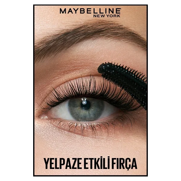 Maybelline New York Lash Sensational Yelpaze Etkili Waterproof Siyah Maskara - Görsel 4
