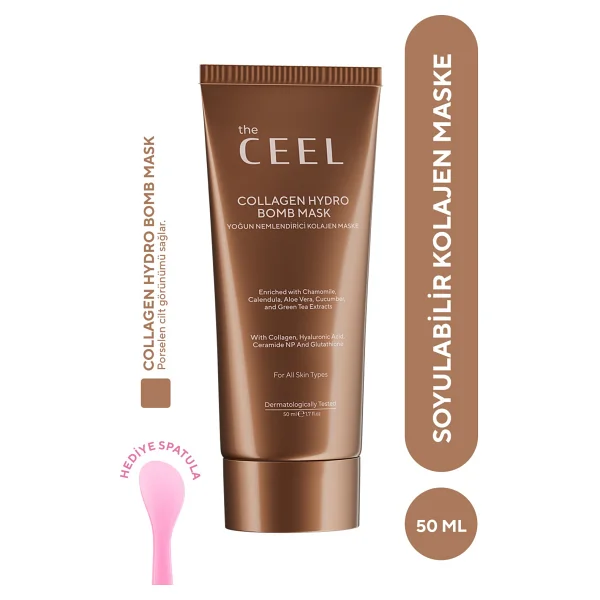 The Ceel Glutatyon & Yeşil Çay 50 Ml Kolajen Yüz Maskesi - Görsel 9
