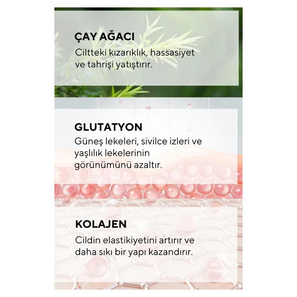 The Ceel Glutatyon & Yeşil Çay 50 Ml Kolajen Yüz Maskesi - Görsel 7