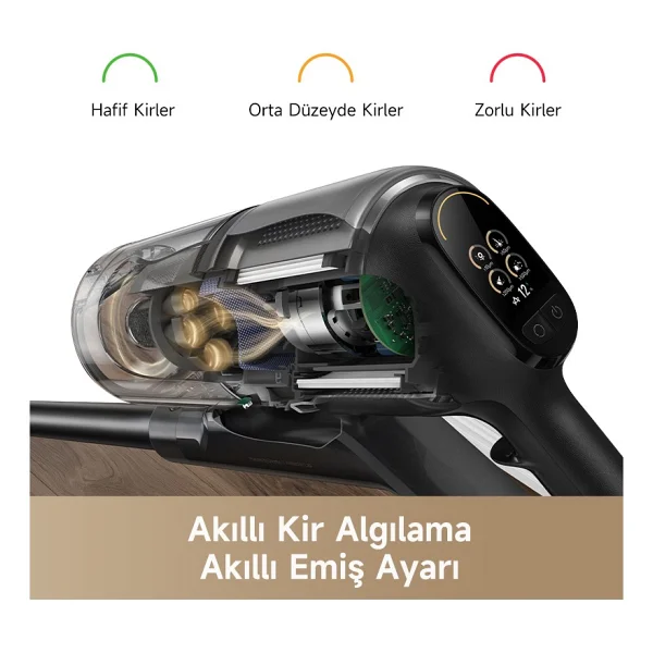 Dreame Z30 Şarjlı Dikey Süpürge - Görsel 4