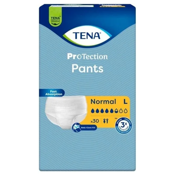 Tena Emici Külot Normal 5.5 Damla Büyük Boy L 30'lu 4 Adet Hasta Bezi - Görsel 5