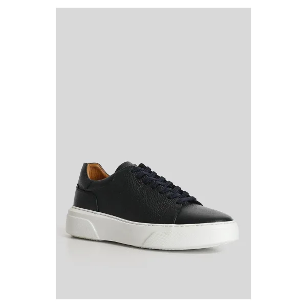 Lufian Tommy Lacivert Erkek Sneaker - Görsel 2