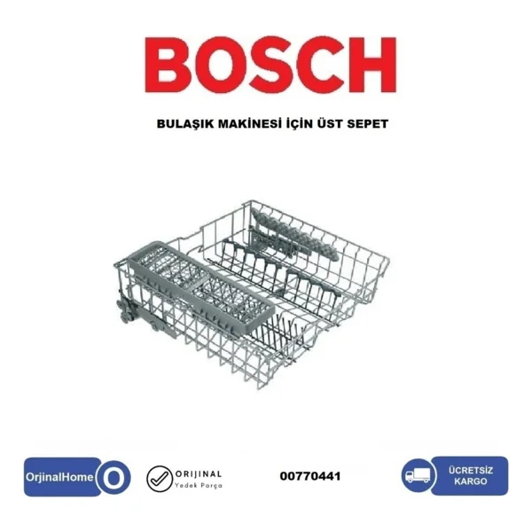 Bosch Bulaşık Makinesi Üst Sepet - Görsel 2