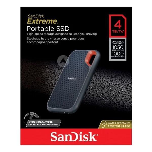 Sandisk Extreme V2 Sdssde61-4t00-G25 USB 3.2 4 TB Taşınabilir SSD - Görsel 7