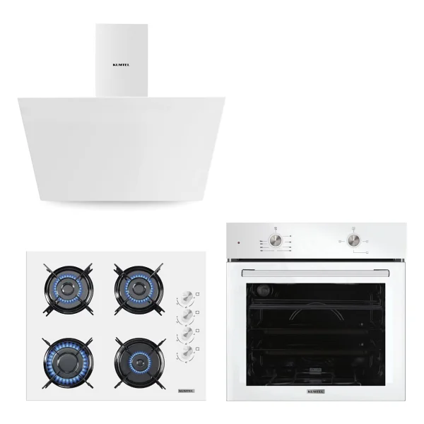 Kumtel Home Basic Beyaz Ankastre Set - Görsel 8