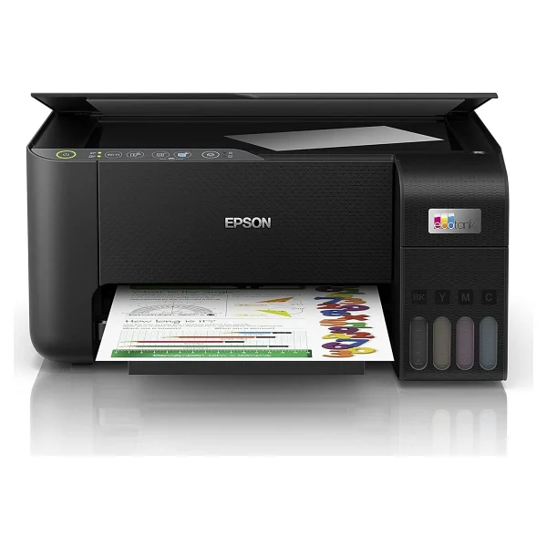 Epson Ecotank L3250 Wi-Fi + Tarayıcı Renkli Çok Fonksiyonlu Tanklı Mürekkep Püskürtmeli Yazıcı -Orjinal Mürekkepli - Görsel 2