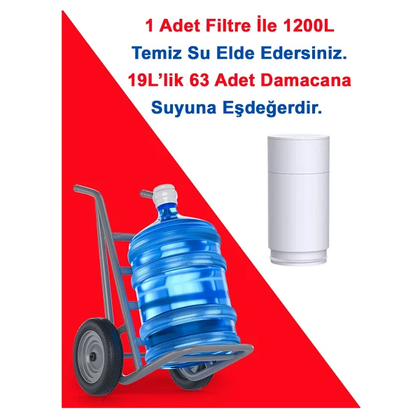 Greentech Water Uf Membran Filtreli Musluk Ucu Arıtıcı - Görsel 2