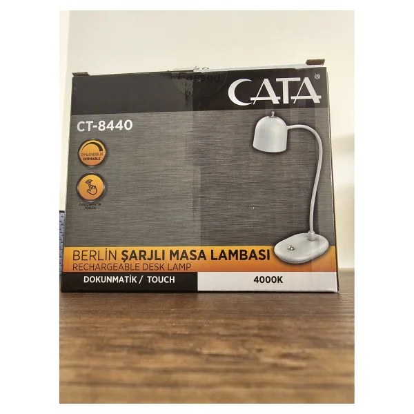 Cata Ct-8440 Berlin Dokunmatik Masa Lambası - Görsel 6