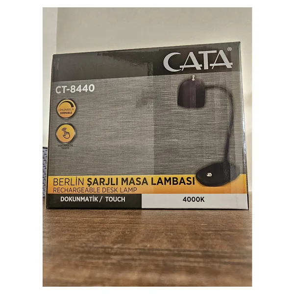 Cata Ct-8440 Berlin Dokunmatik Masa Lambası - Görsel 4