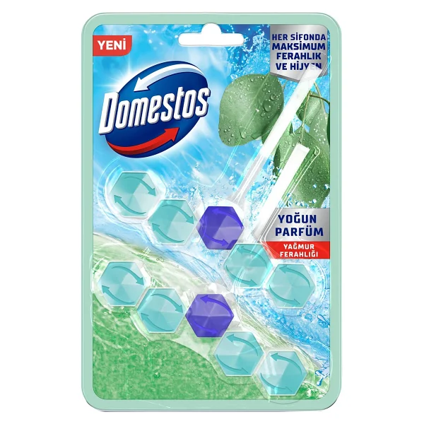 Domestos Yağmur Ferahlığı Tuvalet Bloğu 100 Gr - Görsel 8