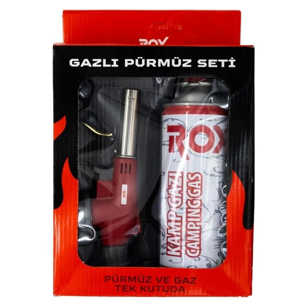 Rox 0295 Kartuşlu Torch Pürmüz Seti - Görsel 8