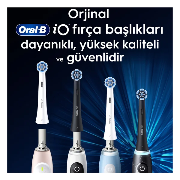 Oral-B İo Gentle Care Beyaz 2'li Diş Fırçası Başlığı - Görsel 7