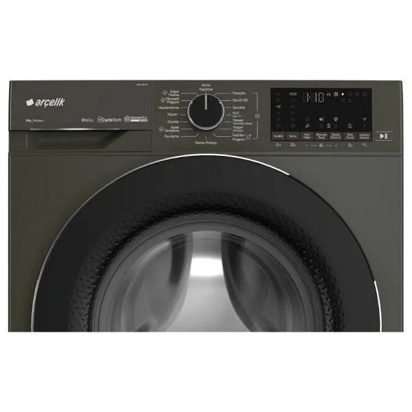 Arçelik 9120 Mp Og 9 Kg 1200 Devir Çamaşır Makinesi - Görsel 8